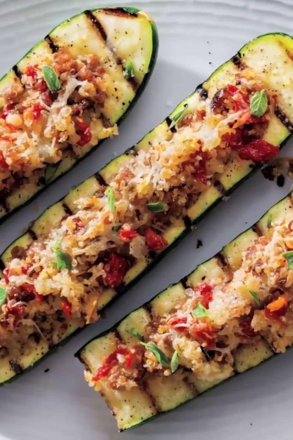 Healthy Recipes Easy Stuffed Zucchini Boats