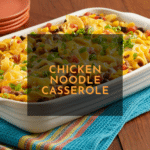 Chicken And Noodles In A Healthy Casserole