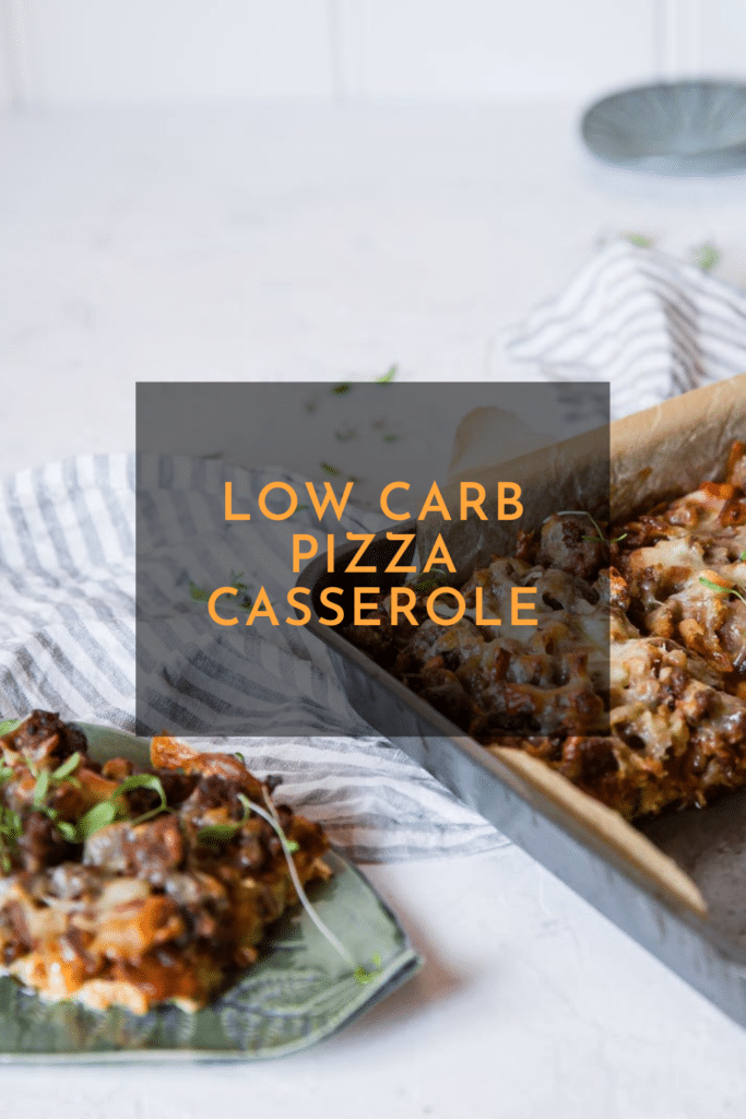 Low Carb Recipes Homemade Pizza Casserole