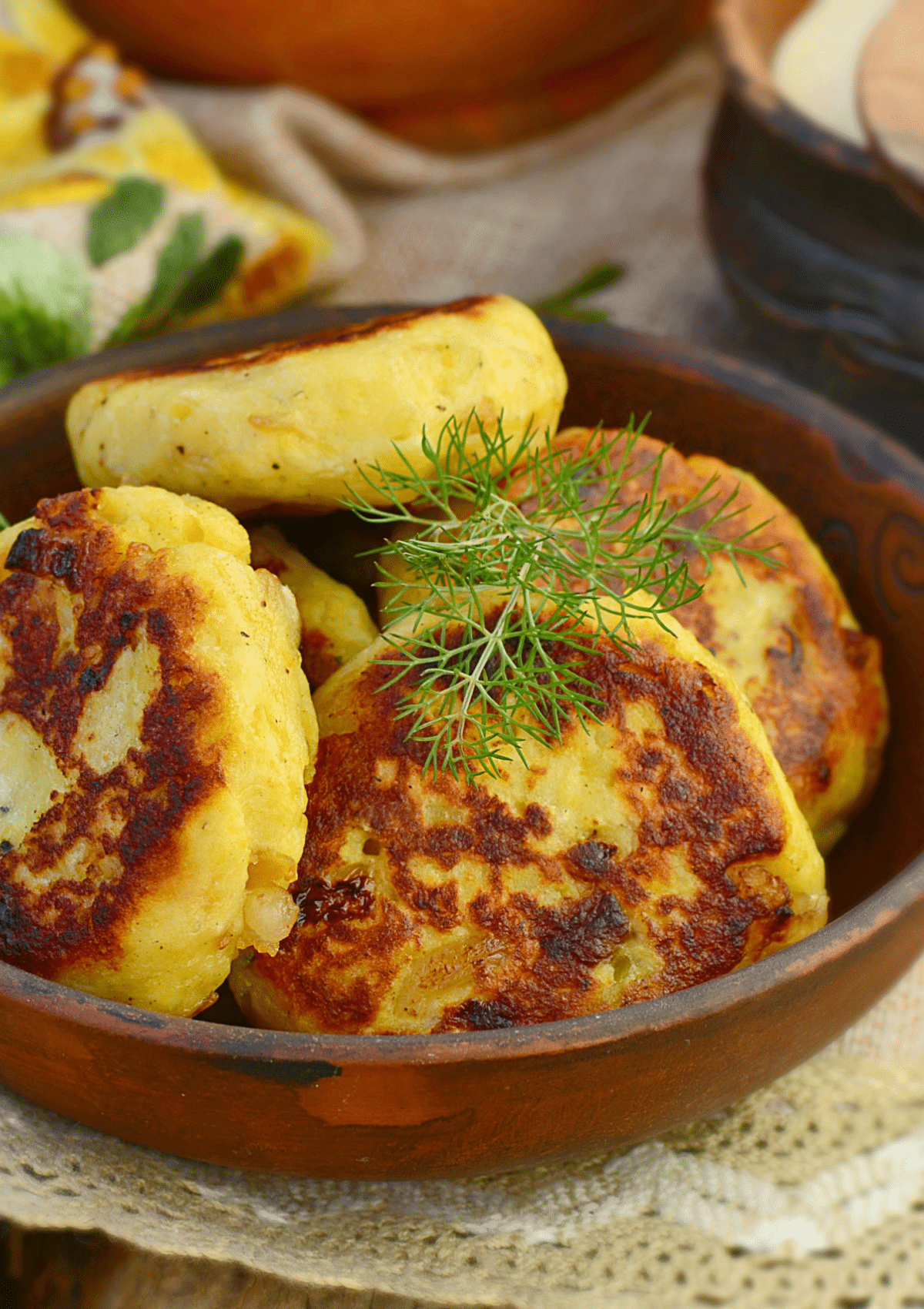 Vegan Parmesan Mashed Potato Cakes