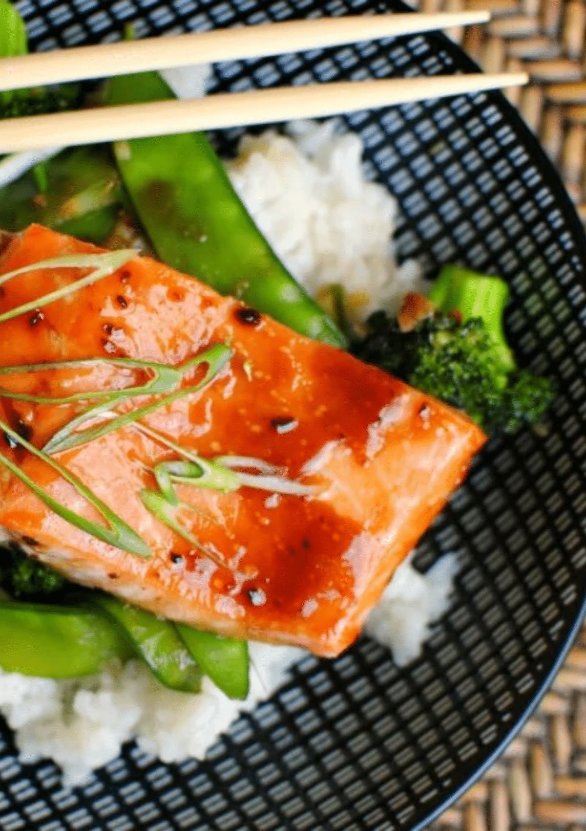 Healthy and Delicious Teriyaki Salmon Sushi Bowl