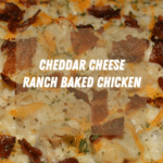 Tasty and Crunchy Cheddar Cheese Ranch Baked Chicken